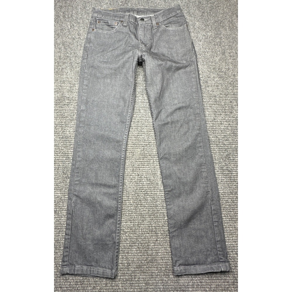 Levi Strauss 511 Jeans Mens‎ 31x30 (Fits 30x29) Gray Slim Fit Denim